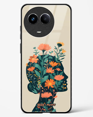 Blooming Grace [BREATHE] Glass Case Phone Cover (Realme)