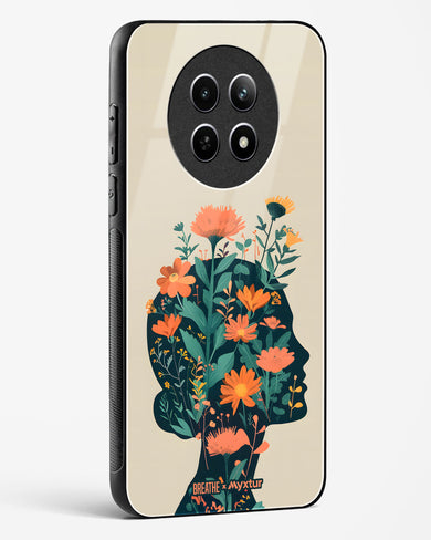 Blooming Grace [BREATHE] Glass Case Phone Cover (Realme)