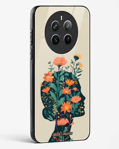 Blooming Grace [BREATHE] Glass Case Phone Cover (Realme)