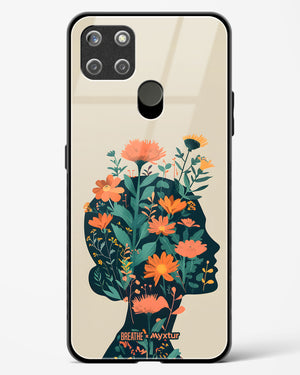 Blooming Grace [BREATHE] Glass Case Phone Cover (Realme)