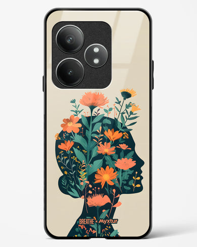 Blooming Grace [BREATHE] Glass Case Phone Cover (Realme)