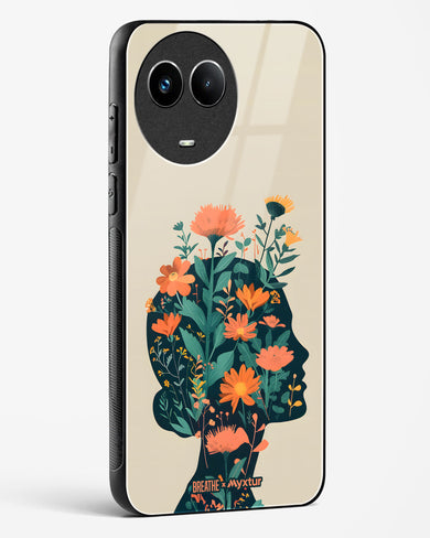 Blooming Grace [BREATHE] Glass Case Phone Cover (Realme)