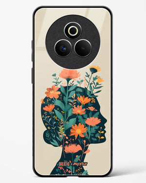 Blooming Grace [BREATHE] Glass Case Phone Cover (Realme)