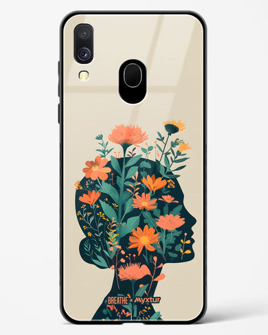 Blooming Grace [BREATHE] Glass Case Phone Cover (Samsung)