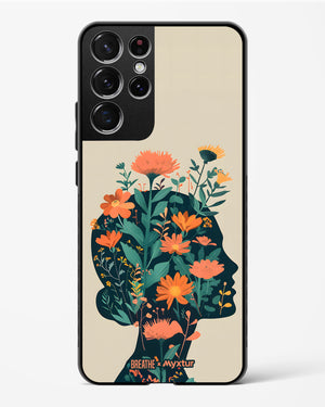 Blooming Grace [BREATHE] Glass Case Phone Cover (Samsung)