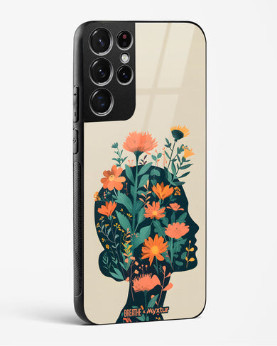 Blooming Grace [BREATHE] Glass Case Phone Cover (Samsung)