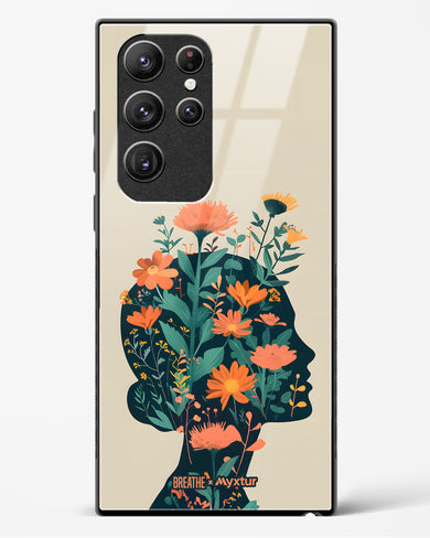 Blooming Grace [BREATHE] Glass Case Phone Cover (Samsung)