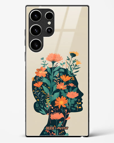 Blooming Grace [BREATHE] Glass Case Phone Cover (Samsung)