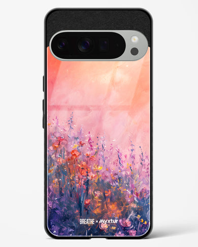 Brushed Flowers [BREATHE] Glass Case Phone Cover (Google)