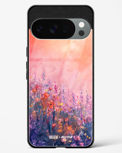 Brushed Flowers [BREATHE] Glass Case Phone Cover (Google)