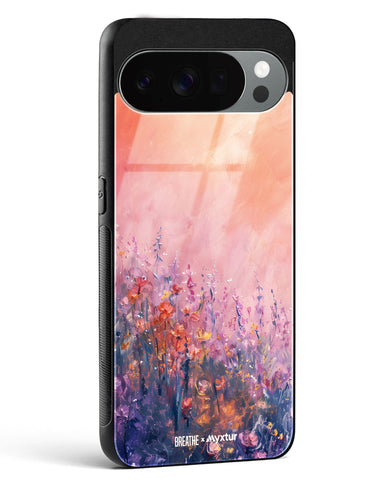Brushed Flowers [BREATHE] Glass Case Phone Cover (Google)