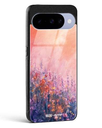 Brushed Flowers [BREATHE] Glass Case Phone Cover (Google)