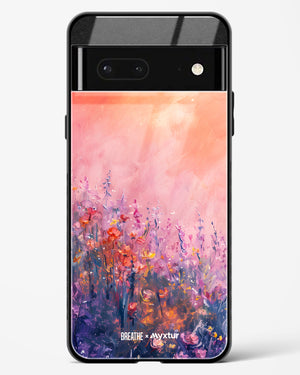 Brushed Flowers [BREATHE] Glass Case Phone Cover (Google)