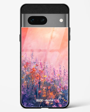 Brushed Flowers [BREATHE] Glass Case Phone Cover (Google)