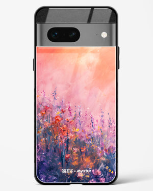 Brushed Flowers [BREATHE] Glass Case Phone Cover (Google)