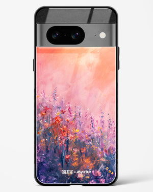 Brushed Flowers [BREATHE] Glass Case Phone Cover (Google)