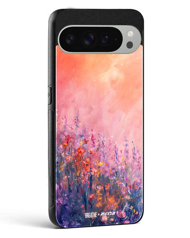 Brushed Flowers [BREATHE] Glass Case Phone Cover (Google)