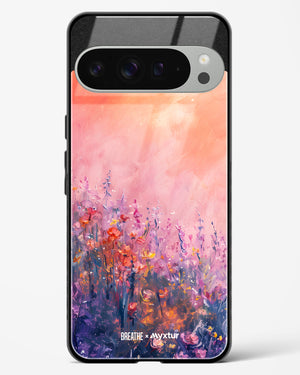 Brushed Flowers [BREATHE] Glass Case Phone Cover (Google)