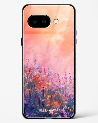 Brushed Flowers [BREATHE] Glass Case Phone Cover (Google)
