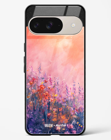 Brushed Flowers [BREATHE] Glass Case Phone Cover (Google)