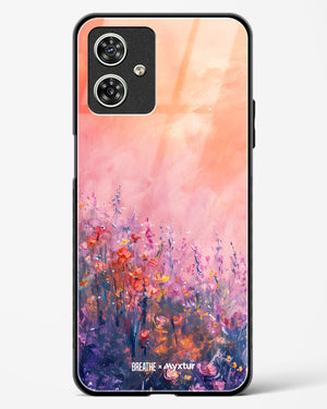 Brushed Flowers [BREATHE] Glass Case Phone Cover (Motorola)