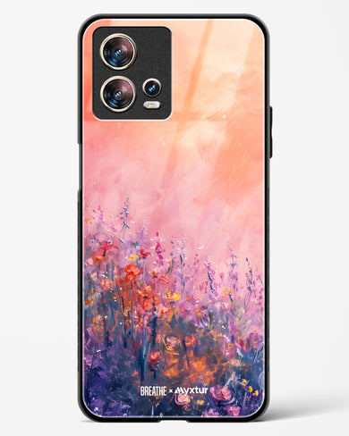 Brushed Flowers [BREATHE] Glass Case Phone Cover (Motorola)