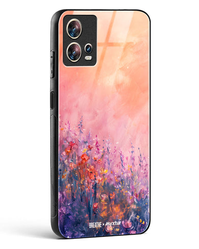 Brushed Flowers [BREATHE] Glass Case Phone Cover (Motorola)