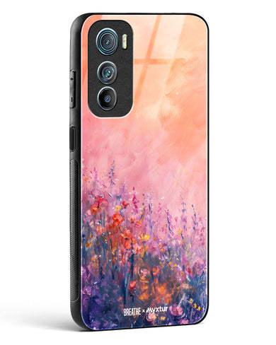 Brushed Flowers [BREATHE] Glass Case Phone Cover (Motorola)