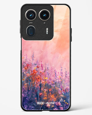 Brushed Flowers [BREATHE] Glass Case Phone Cover (Motorola)