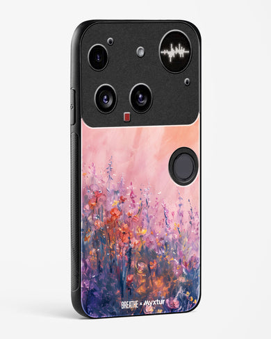 Brushed Flowers [BREATHE] Glass Case Phone Cover (Nothing)