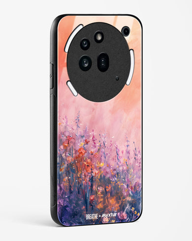 Brushed Flowers [BREATHE] Glass Case Phone Cover (Nothing)