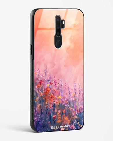 Brushed Flowers [BREATHE] Glass Case Phone Cover (Oppo)