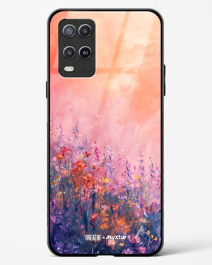 Brushed Flowers [BREATHE] Glass Case Phone Cover (Oppo)