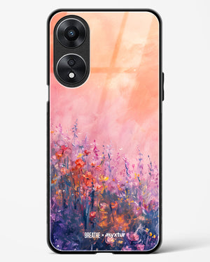 Brushed Flowers [BREATHE] Glass Case Phone Cover (Oppo)