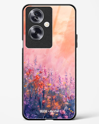 Brushed Flowers [BREATHE] Glass Case Phone Cover (Oppo)