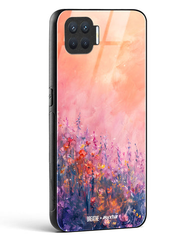 Brushed Flowers [BREATHE] Glass Case Phone Cover (Oppo)