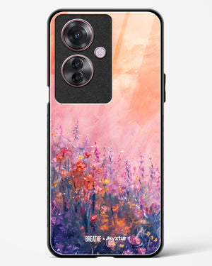 Brushed Flowers [BREATHE] Glass Case Phone Cover (Oppo)