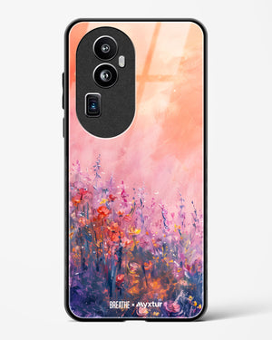 Brushed Flowers [BREATHE] Glass Case Phone Cover (Oppo)
