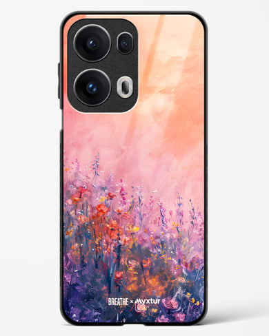 Brushed Flowers [BREATHE] Glass Case Phone Cover (Oppo)