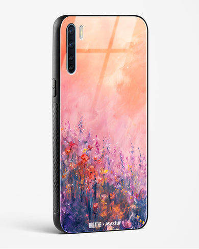 Brushed Flowers [BREATHE] Glass Case Phone Cover (Oppo)