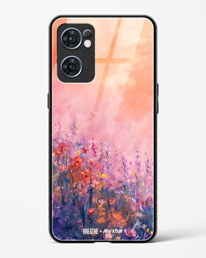 Brushed Flowers [BREATHE] Glass Case Phone Cover (Oppo)