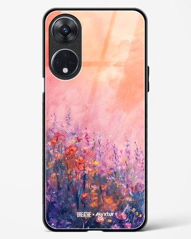 Brushed Flowers [BREATHE] Glass Case Phone Cover (Oppo)