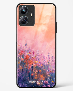 Brushed Flowers [BREATHE] Glass Case Phone Cover (Realme)