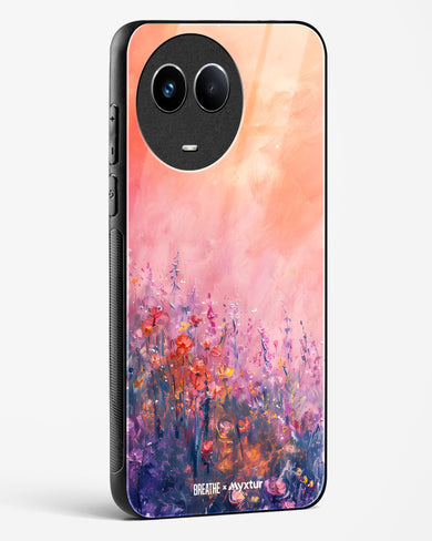 Brushed Flowers [BREATHE] Glass Case Phone Cover (Realme)