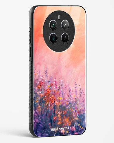 Brushed Flowers [BREATHE] Glass Case Phone Cover (Realme)