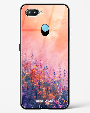 Brushed Flowers [BREATHE] Glass Case Phone Cover (Realme)