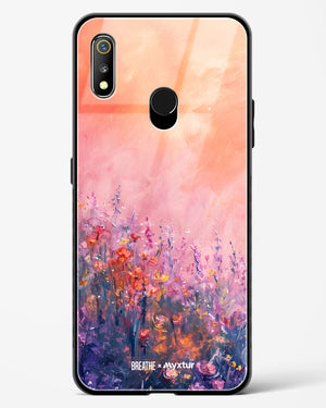 Brushed Flowers [BREATHE] Glass Case Phone Cover (Realme)