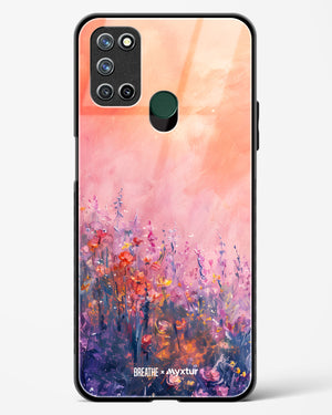 Brushed Flowers [BREATHE] Glass Case Phone Cover (Realme)