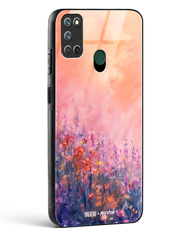 Brushed Flowers [BREATHE] Glass Case Phone Cover (Realme)