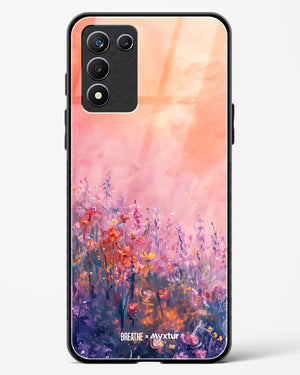 Brushed Flowers [BREATHE] Glass Case Phone Cover (Realme)